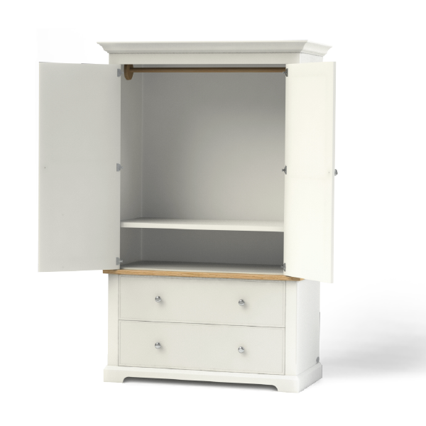 Ashford Wardrobe with Two Drawers