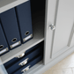 Baslow Filing Cupboard with Adjustable Shelves