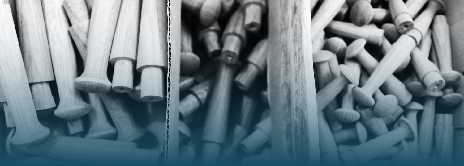 our process including manufacturing image of solid oak turned pegs for wall mounted storage