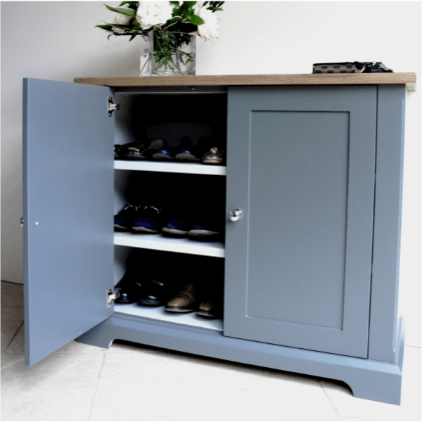 Ashford Shoe Cupboard with two internal shelves