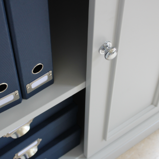 Tall Baslow Filing cupboard for office storage for a home study