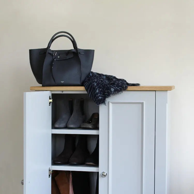 Baslow Tall Shoe Cupboard.