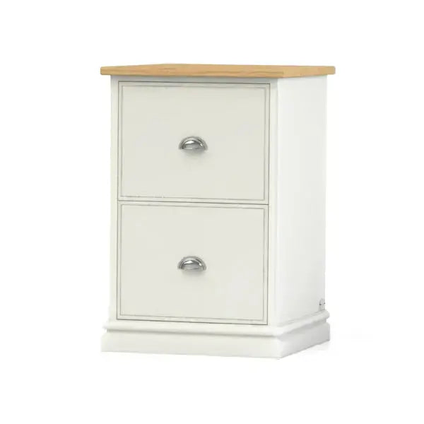 Baslow Two Drawer Filing Cabinet.