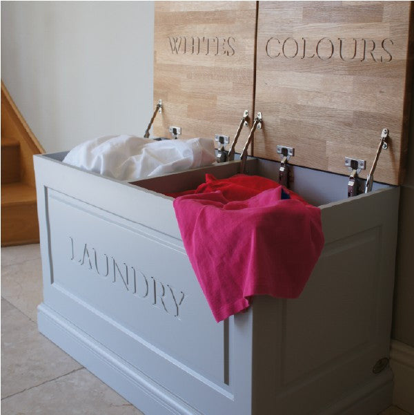 Laundry Chest with Oak Lids.