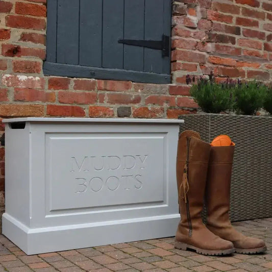 Outdoor Storage Box with optional engraving available.