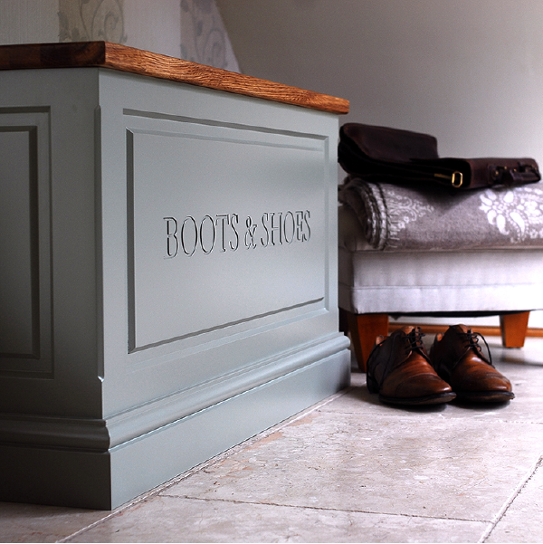 Original Storage Chest with Oak Lid.