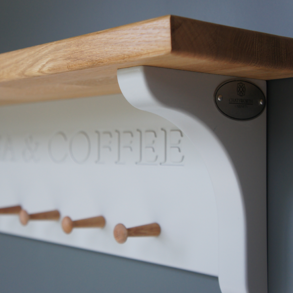 Wall Mounted Mug Rack.