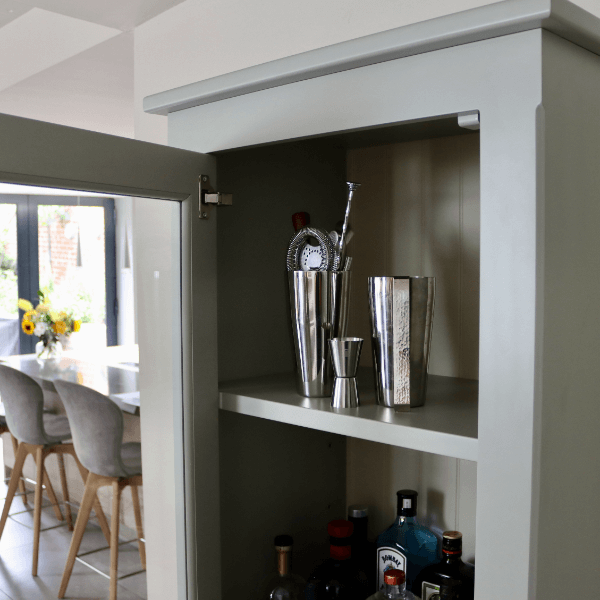 Ashford Tall Display Cabinet with Glazed Door