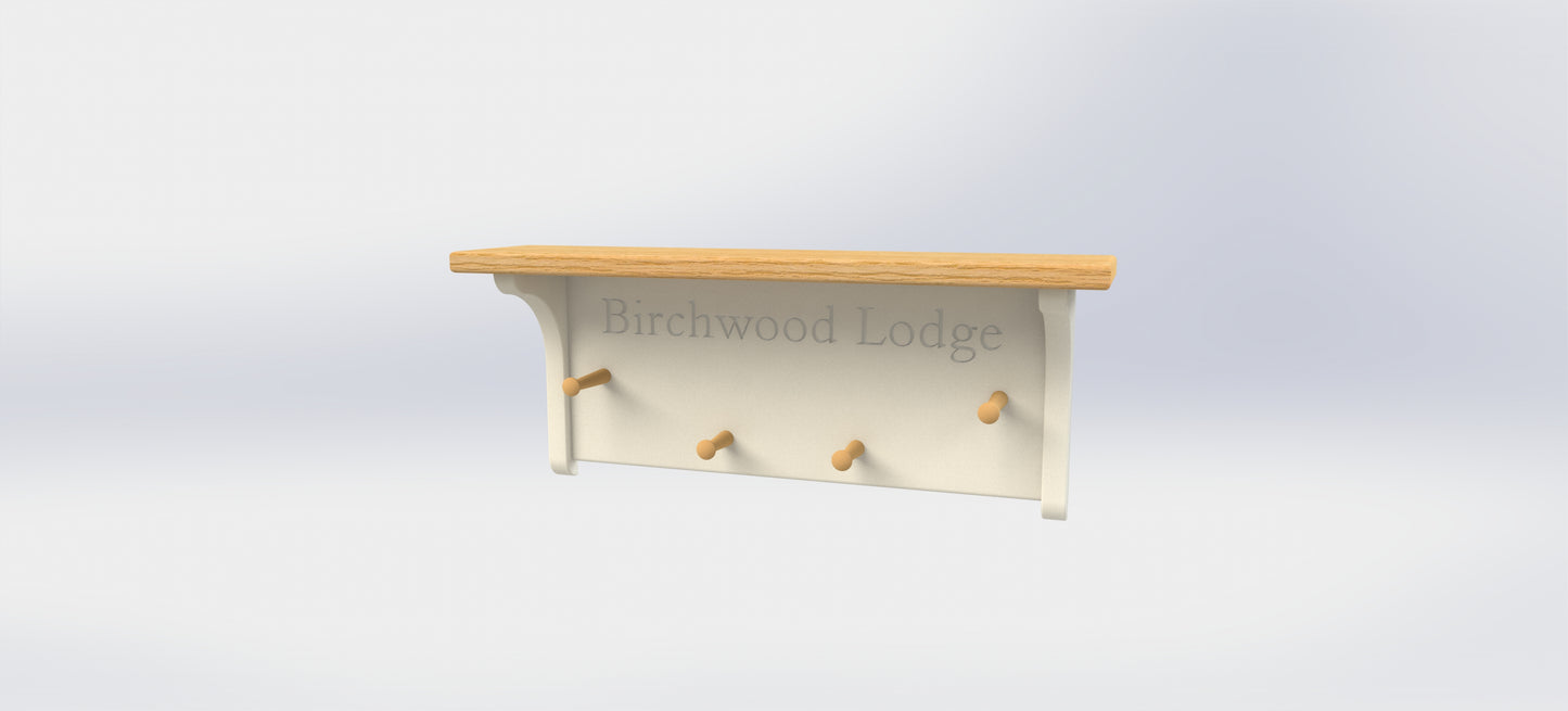 Bespoke Peg Rack.
