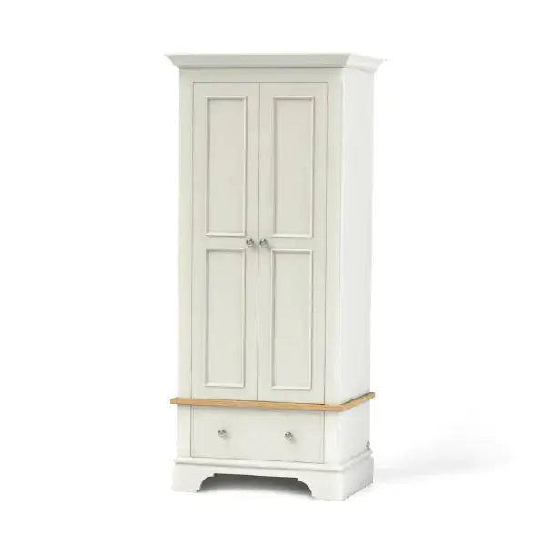 Baslow Wardrobe with a Single Drawer.