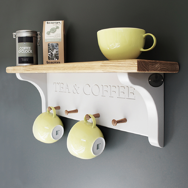 Wall Mounted Mug Rack | Chatsworth Cabinets